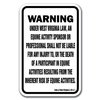 Signmission Safety Sign, 18 in Height, Aluminum, 12 in Length, Equine - West Virginia A-1218 Equine - West Virginia